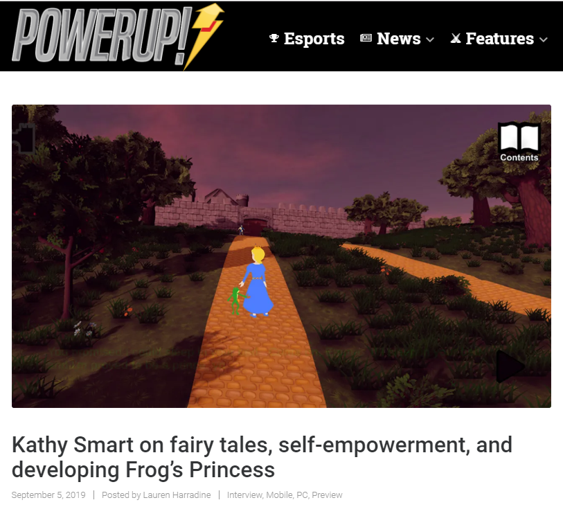 PowerUp article header