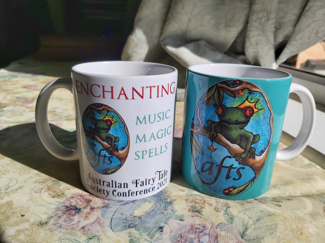 Picture of a white mug labelled 