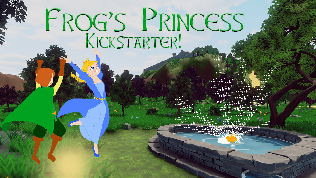 Frog's Princess Kickstarter title page