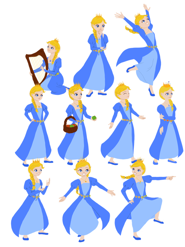 Princess Emma's moods